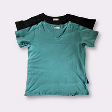 Load image into Gallery viewer, Oversized V-neck T-shirts
