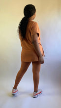 Load image into Gallery viewer, Butter orange t shirt &amp; legging set
